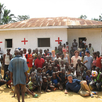 Humanitárius turistáink keze munkája megszépítette a kórházat